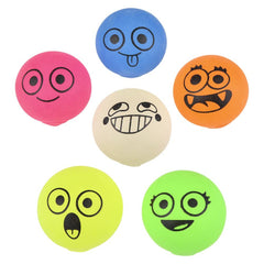 2.4" Squeezy Silly Faces Sugar Ball LLB kids toys