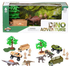 6 PC DINOSAUR PLAYSET LLB kids toys