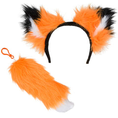 12" Fox Ear And Tail Set Plush LLB Plush Toys