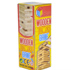 6" WOODEN TOWER GAME LLB Kids Toys