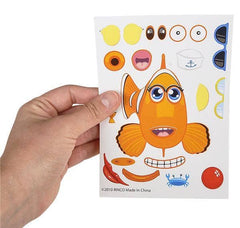 SEA ANIMAL CHARACTER STICKER SET LLB Sticker