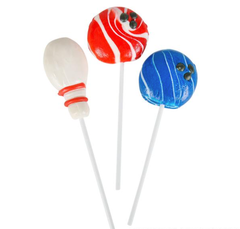 2" BOWLING LOLLIPOP LLB candy