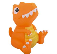 5.5" RUBBER T-REX WITH SOUND LLB kids toys