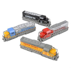 7" DIE-CAST PULL BACK FREIGHT TRAIN 12/DISPLAY LLB Car Toys