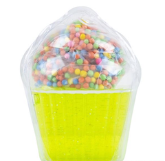 3.25" SPRINKLE CUPCAKE PUTTY LLB Slime & Putty