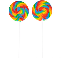 3" SWIRL LOLLIPOP LLB candy