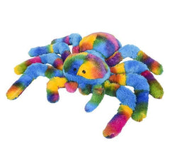 13" RAINBOW SPLATTER SPIDER LLB Plush Toys