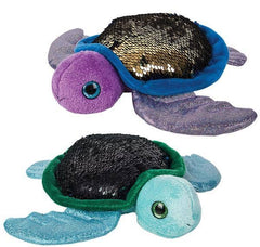 10" SEQUINIMALS TURTLE LLB Plush Toys