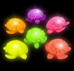 3.5" LIGHT-UP PUFFER TURTLE LLB Light-up Toys