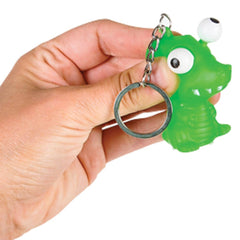 2" SQUEEZE ANIMAL POPPING EYE KEYCHAIN LLB Keychain