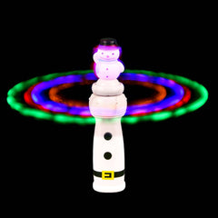 7.5" Light-Up Snowman Spinning Orbit Wand LLB Light-up Toys