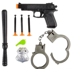 POLICE SET 8 PC LLB kids toys