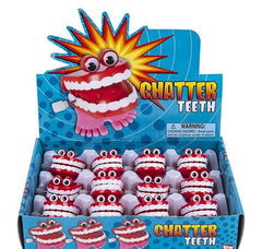 1.75" CHATTER TEETH WITH EYES