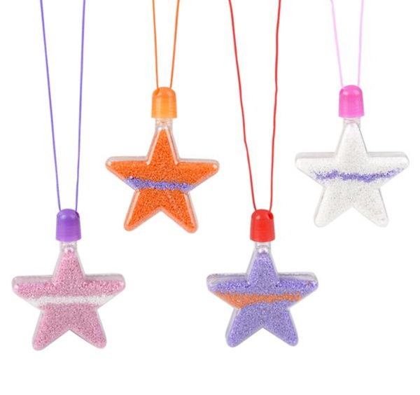 STAR SAND ART NECKLACE LLB kids toys