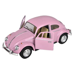 5" Diecast Pull Back 1967 VW Classic Beetel-Pastel Colors