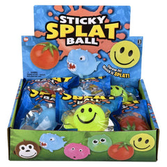 2.5" Sticky Splat Ball Assortment