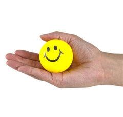 2" SMILEY FACE STRESS BALL LLB kids toys