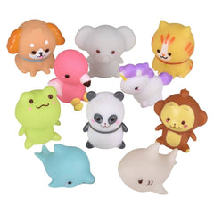 2" Rubber Kawaii Animals 50ct