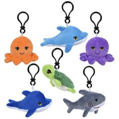 4" Sealife Backpack Clip