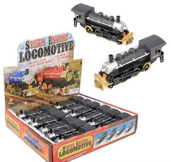 6.5" DIE-CAST PULL BACK LOCOMOTIVE LLB Car Toys