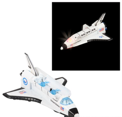 6" Space Shuttle Toy with Lights - Kids