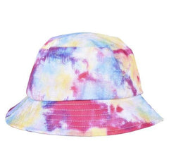 TIE DYE PRINT BUCKET HAT