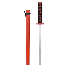 28" WOODEN NINJA SWORD-CARDED LLB kids toys