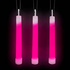 6" PINK GLOW STICK LLB kids toys