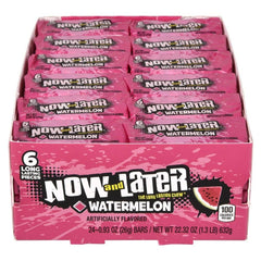 Watermelon Now And Later Candy 6pc 0.93oz - LLB Toys