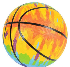 9.5" TIE DYE REGULATION BASKETBALL LLB kids toys