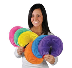10" SOLID COLOR FOLDING FANS LLB Accessories