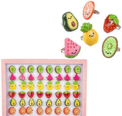 FRUIT RINGS 1" (48PCS/UNIT) LLB kids toys