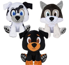 10" SITTING DOG ASSORTMENT LLB Plush Toys