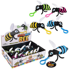 Wiggle Sensory Bee Clip On 4"