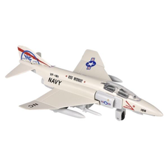 7" DIE-CAST PULL BACK F-4 PHANTOM (6PCS/DISPLAY)  Car Toys