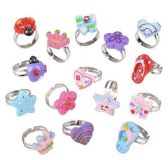 GLITTER RING 0.5" (72PCS/UNIT) LLB kids toys