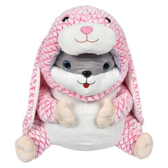 26" Dressed Hamster Bunny (SS) LLB Plush Toys