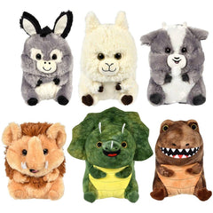 8.5" Belly Buddy Mix 36pc LLB Plush Toys
