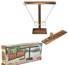 10" TIKI TOSS WOODEN TABLETOP GAME LLB Wood Toy - Kids