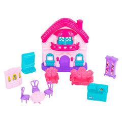 Toy House Play Set -Box 13.8"x12.6" LLB kids toys