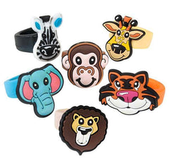 ZOO ANIMAL RUBBER RING 1" LLB kids toys