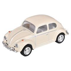 2.5" Diecast Pull Back 1967 Beetle-Pastel Colors