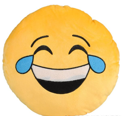 12" EMOTICON PILLOW LLB Plush Toys