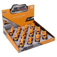 3" Die Cast Pull Back Construction Vehicles -LLB Toys