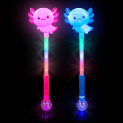 21" Light-Up Axolotl Magic Ball Wand - LLB Toys