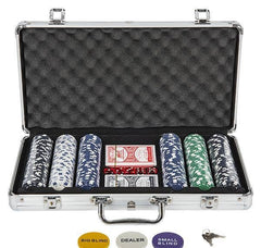 POKER SET IN ALUMINIUM CASE LLB kids toys