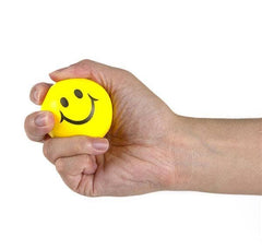 2" SMILEY FACE STRESS BALL LLB kids toys