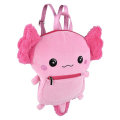 Axolotl Plush Mini Backpack 11.5"x14"- LLB Toys