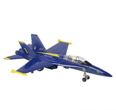 9" DIE-CAST PULL BACK F-18 BLUE ANGEL LLB Car Toys