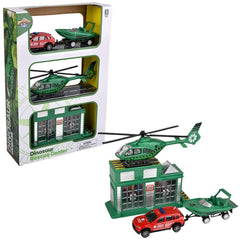 Dinosaur Die Cast Rescue Center - LLB Toys